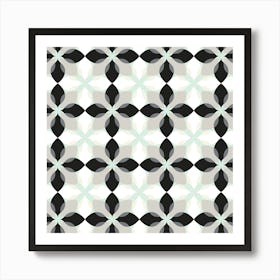 Modern Retro Pattern 23 Poster