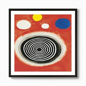 Concentric Nebula (1967) Art Print