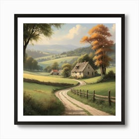 Country Road art print 4 Art Print