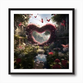 Surreal Love Garden By Csaba Fikker 23 Art Print