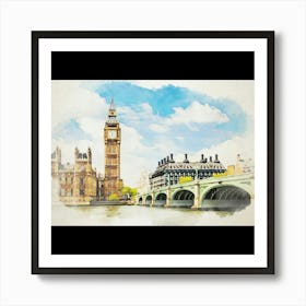 Big Ben In London Art Print