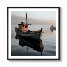 Boats Fine Art Posters By Csaba Fikker For Ai Art Depot 24 Art Print