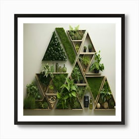 Moss Wall Art Art Print