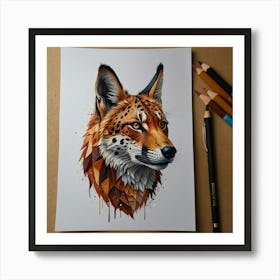 Default Create Unique Animal Arts 2 Art Print