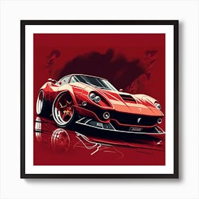 Ferrari 458 Italia Art Print