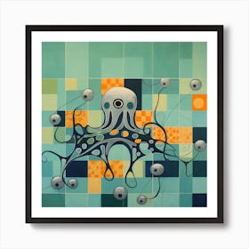 Octopus 8 Art Print