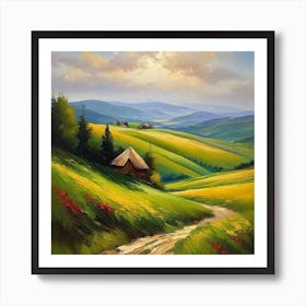 Country Road Art Print