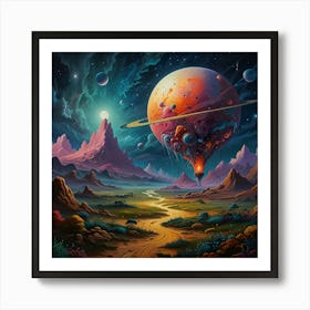 Space Odyssey Art Print