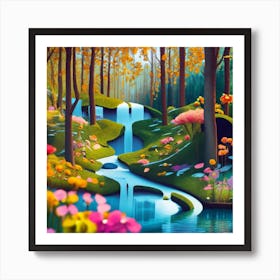 Fairy Forest Art Print