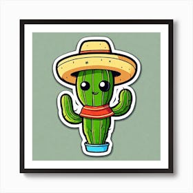 Cactus 50 Art Print