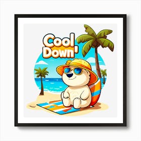 Cool Down 1 Art Print