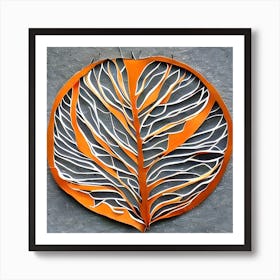 Leaf Art Art Print