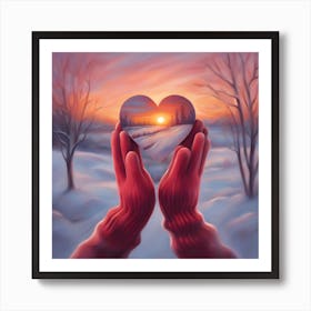 Heart Of Winter Art Print