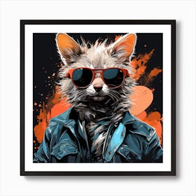 Kitty Cat 4 Art Print