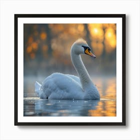 Swan Beak 5 Art Print