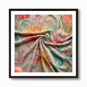 Towel design Boho chic Art Print