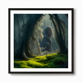 Forbidden Forest Art Print