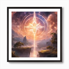 Compass 4 Art Print