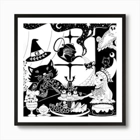 The Tea Party Art Print