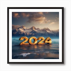 2024 wallpaper Art Print