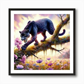 Black Panther 13 Art Print