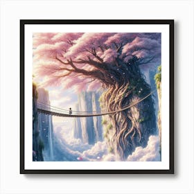 Cherry Blossom Tree 3 Art Print