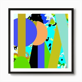 Abstract Painting 4 Art Print