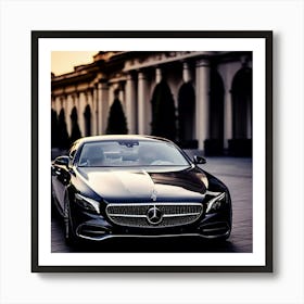 Maybach Car Automobile Vehicle Automotive Luxury German Brand Logo Iconic Prestige Perfor (2) Art Print