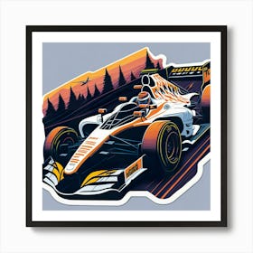 Artwork Graphic Formula1 (69) Art Print