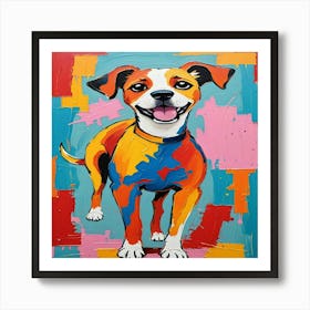 Dog Painting 1 Art Print