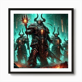 Abyssal Generals Art Print