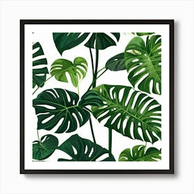 Jungle leaf Art Print