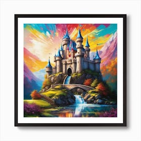 Cinderella Castle 27 Art Print