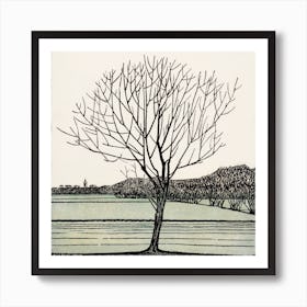 Bald Tree, Julie De Graag Art Print