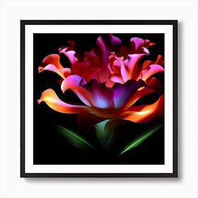 Tulip Flower Photo Art Print