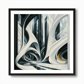 Abstract Painting 4 Art Print