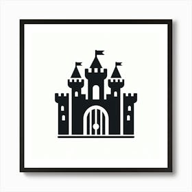 Castle Icon 1 Art Print