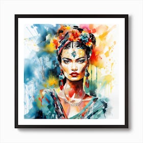 Frida Kahlo 1 Art Print