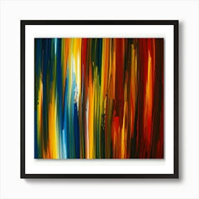 Paint Rainbow Art Print