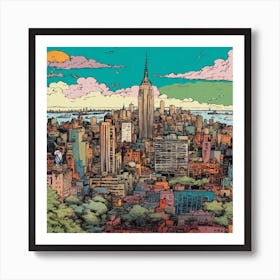 New York City 1 Art Print