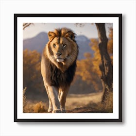 Lion Art Print