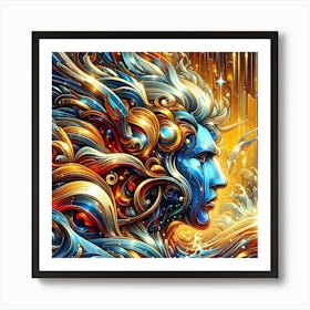 Psychedelic Art 38 Art Print