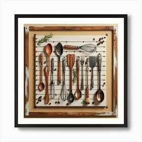 Kitchen Utensils 2 Art Print