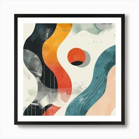 Abstract Painting 100 Art Print