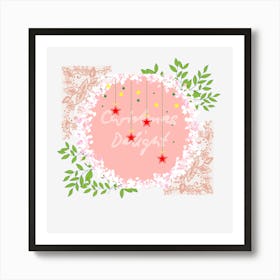 Merry Christmas Art Print