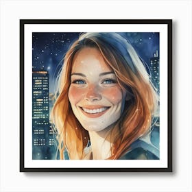 Freckles1 1 Art Print