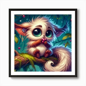 Cute Kitty Art Print