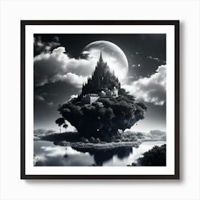 Castle In The Sky 41 Art Print