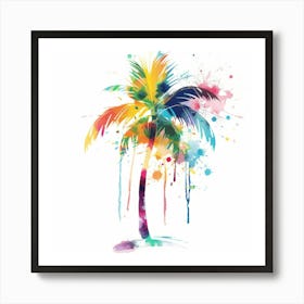 Tropical Palm Tree Art Print