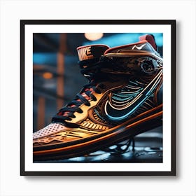 Nike Dunk High Art Print